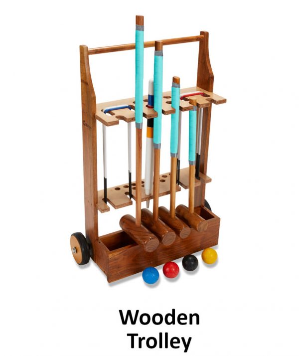 Uber Games Family Croquet Set - 4 Player - Choice of storage options