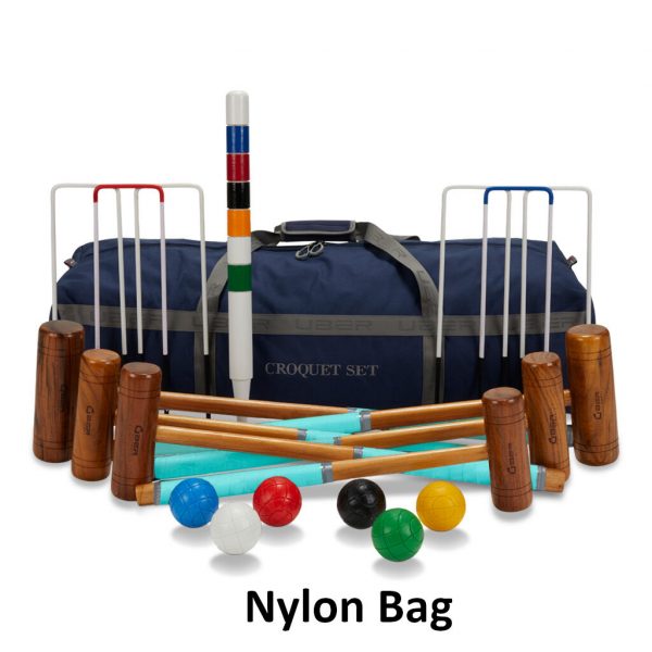 Uber Games Family Croquet Set - 6 Player - Choice of storage options