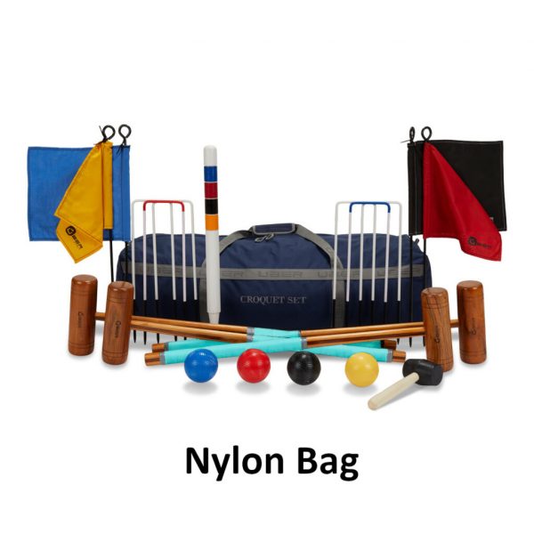 Uber Games Garden Croquet Set - 4 Player - Choice of storage options