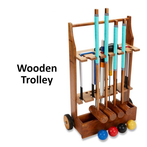 Uber Games Garden Croquet Set - 4 Player - Choice of storage options