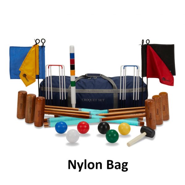 Uber Games Garden Croquet Set - 6 Player - Choice of storage options