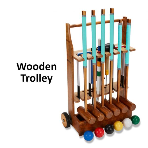 Uber Games Garden Croquet Set - 6 Player - Choice of storage options