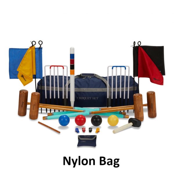 Uber Games Pro Croquet Set - 4 Player - Choice of storage options