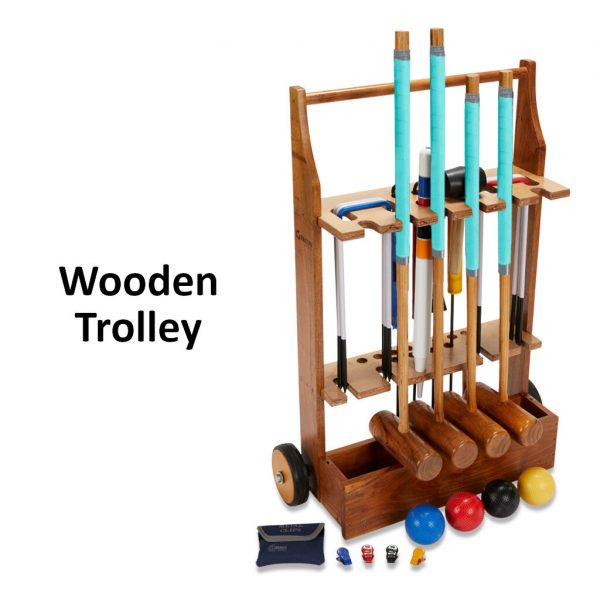 Uber Games Pro Croquet Set - 4 Player - Choice of storage options