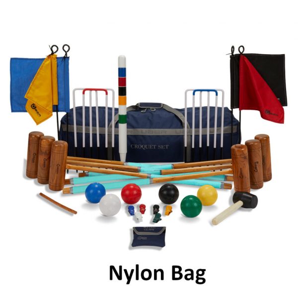 Uber Games Pro Croquet Set - 6 Player - Choice of storage options