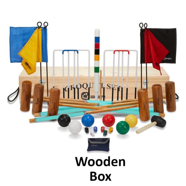 Uber Games Pro Croquet Set - 6 Player - Choice of storage options