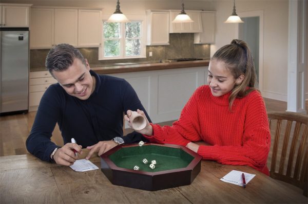 Octagonal Dice Tray - 38cm
