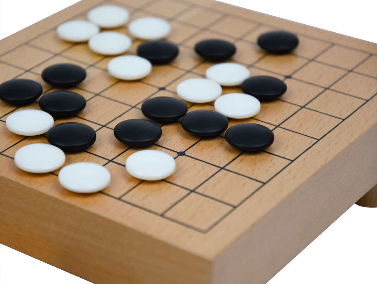 9 x 9 Go Table Set with 8mm stones and Bowls