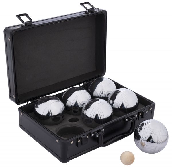 Jeu de Boules / Petanque Set - 6 Boules with Aluminium Case