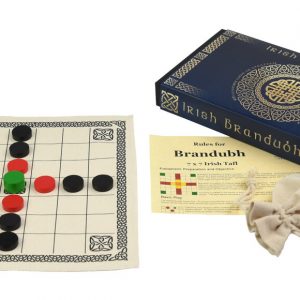 Irish Brandubh (Cloth Board Game in Box)