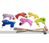 Junior Croquet Set - Dog Theme, 2 Mallets